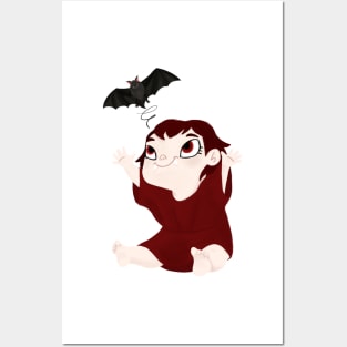 Vampire girl - kid Posters and Art